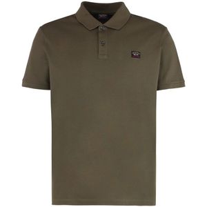 Paul & Shark, Heren, Tops, Groen, Maat: 5XL Katoen,