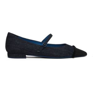 Roberto Festa, Dames, Schoenen, Zwart, Maat: 39 EU Denim,