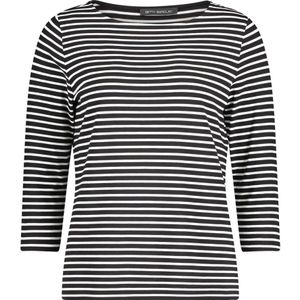 Betty Barclay, Dames, Tops, Zwart, Maat: S Leer,