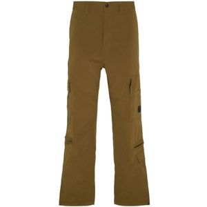 Hugo Boss, Heren, Broeken, Groen, Maat: S Poliester,