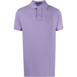 Polo Ralph Lauren, Heren, Tops, Paars, Maat: 2XL Katoen,