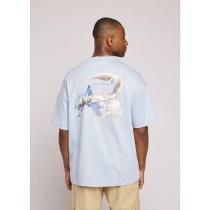 Aeden, Heren, Tops, Blauw, Maat: L