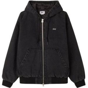 Obey, Heren, Sweatshirts & Hoodies, Zwart, Maat: S Katoen,