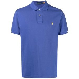 Polo Ralph Lauren, Heren, Tops, Blauw, Maat: S Katoen,