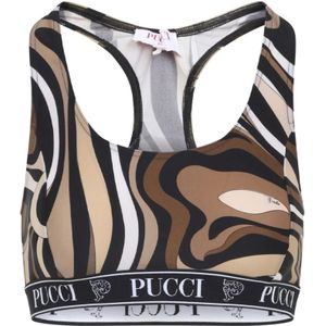 Pucci, Dames, Sport, Veelkleurig, Maat: M Polyamide,