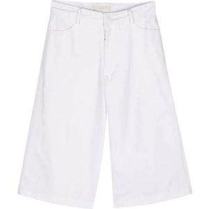 Faithfull the brand, Dames, Korte broeken, Wit, Maat: S Katoen,