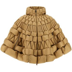 Raxxy, Dames, Jassen, Beige, Maat: S Leer,