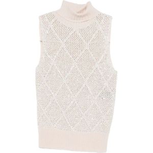 D.Exterior, Dames, Truien, Wit, Maat: L