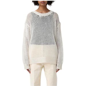 Jil Sander, Dames, Truien, Wit, Maat: M Katoen,