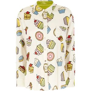 Matimi, Dames, Blouses & Shirts, Veelkleurig, Maat: S