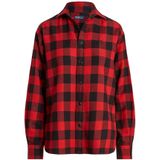 Polo Ralph Lauren - Relaxed Fit Plaid Shirt - Rood - Overhemden