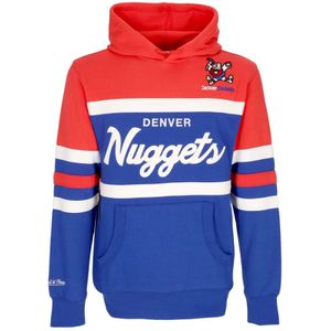 Mitchell & Ness, Heren, Sweatshirts & Hoodies, Veelkleurig, Maat: M Katoen,