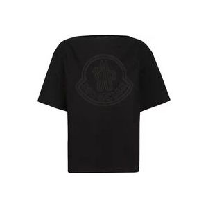 Moncler T-Hemden , Black , Dames , Maat: S