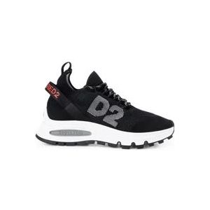 Dsquared2 Run DS2 Sportschoenen , Black , Heren , Maat: 45 EU