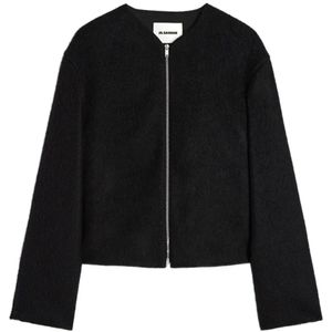 Jil Sander, Heren, Jassen, Zwart, Maat: XL