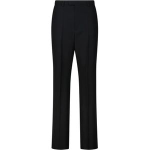 Valentino, Heren, Broeken, Zwart, Maat: XL Wol,