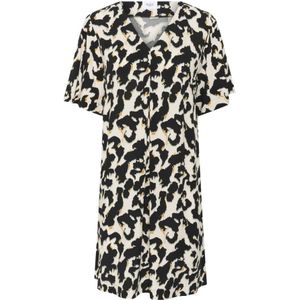 Saint Tropez, Dames, Jurken, Veelkleurig, Maat: M Viscose,