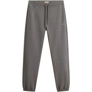 Woolrich, Heren, Broeken, Grijs, Maat: S Wol,