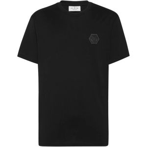 Philipp Plein, Heren, Tops, Zwart, Maat: XL Jersey,