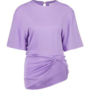 Rabanne, Dames, Tops, Paars, Maat: L Jersey,