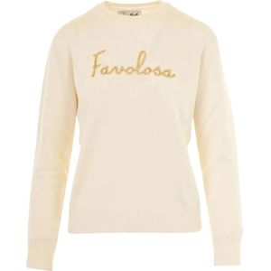 MC2 Saint Barth, Dames, Truien, Beige, Maat: M