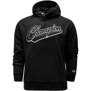 Champion, Heren, Sweatshirts & Hoodies, Zwart, Maat: S Katoen,