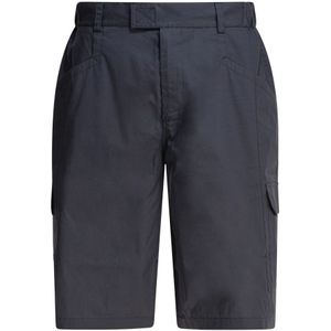 Gr10K, Heren, Korte broeken, Grijs, Maat: M Katoen,