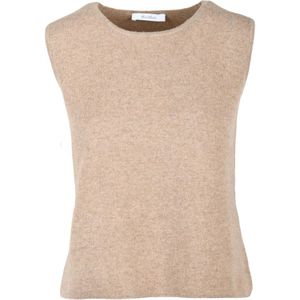 Max Mara, Dames, Truien, Beige, Maat: XS Wol,