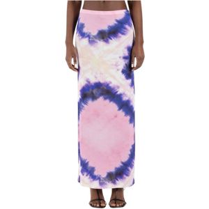 Rabanne, Dames, Rokken, Veelkleurig, Maat: XS Viscose,