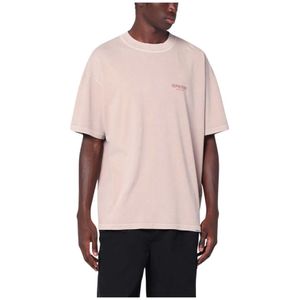 Represent, Heren, Tops, Roze, Maat: L Katoen,