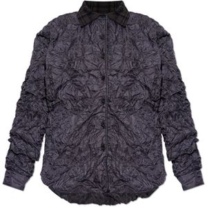 Maison Margiela, Dames, Jassen, Zwart, Maat: S Katoen,