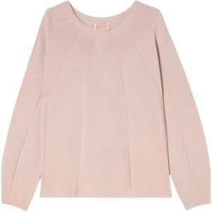 Marina Rinaldi, Dames, Truien, Roze, Maat: XS Wol,