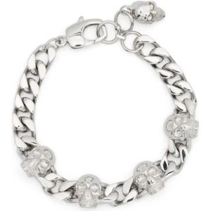 Alexander McQueen, Heren, Accessoires, Grijs, Maat: ONE Size