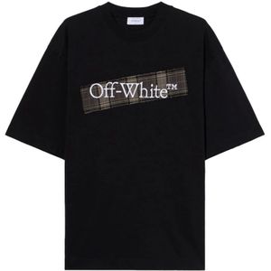 Off White, Heren, Tops, Zwart, Maat: L Katoen,