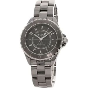 Chanel Vintage, Heren, Pre-owned, Grijs, Maat: ONE Size