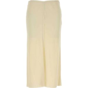 Ami Paris, Dames, Rokken, Wit, Maat: XS Viscose,