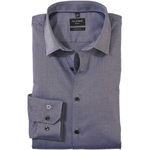 Olymp, Heren, Overhemden, Blauw, Maat: S
