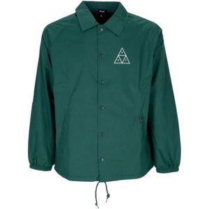 Huf, Heren, Jassen, Groen, Maat: XL