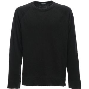 James Perse, Heren, Sweatshirts & Hoodies, Zwart, Maat: M Katoen,