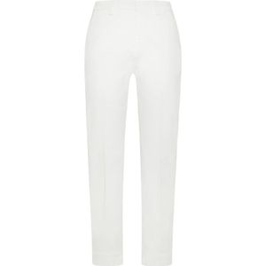 Peuterey, Dames, Broeken, Wit, Maat: L Katoen,