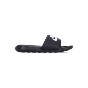 Nike Zwart/Roze Slide Dames Slippers , Black , Dames , Maat: 35 1/2 EU