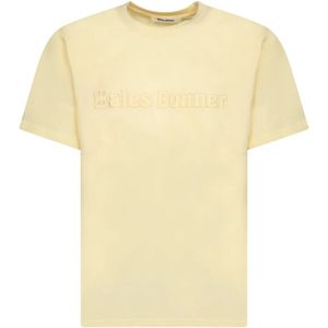 Wales Bonner - Minimalistisch T-shirt - Geel - Katoen