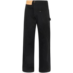 JW Anderson, Heren, Jeans, Zwart, Maat: W30 Denim,