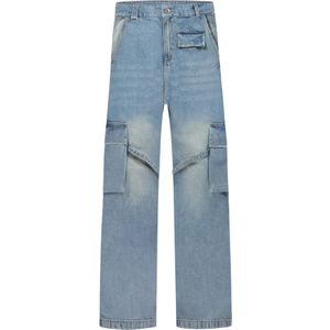 Flâneur, Heren, Jeans, Blauw, Maat: S Denim,