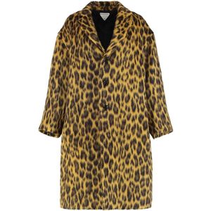 Bottega Veneta, Dames, Mantels, Veelkleurig, Maat: XS Katoen,