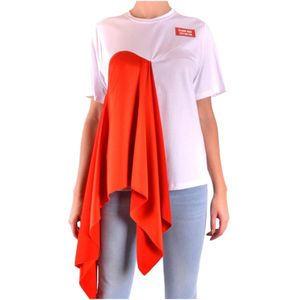 Msgm, Dames, Tops, Wit, Maat: S