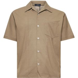 Herno - T-shirt - Duifgrijs - Katoen - Korte Mouwen