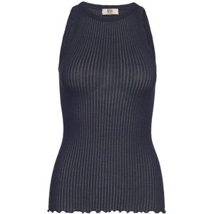 Rosemunde, Dames, Tops, Blauw, Maat: XS Katoen,