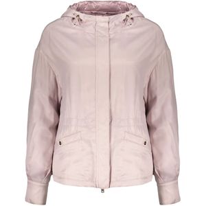 Herno, Dames, Jassen, Roze, Maat: S Polyamide,