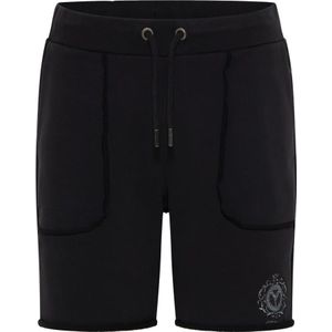 Carlo Colucci - De Benedetto - Korte Broeken - Zwart - Unieke Oversize Short